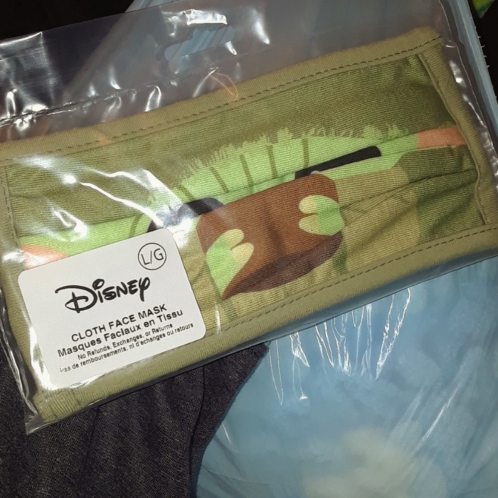 Disney Parks Baby Yoda Face Mask
